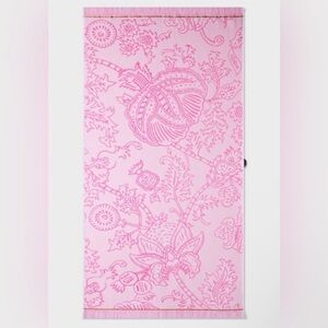 NWT Roller Rabbit x Target Sketched Floral Beach Towel - pink